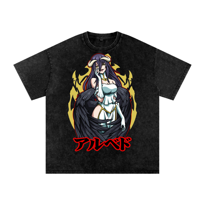 Albeto Overlords Acid Wash Oversize T-Shirt
