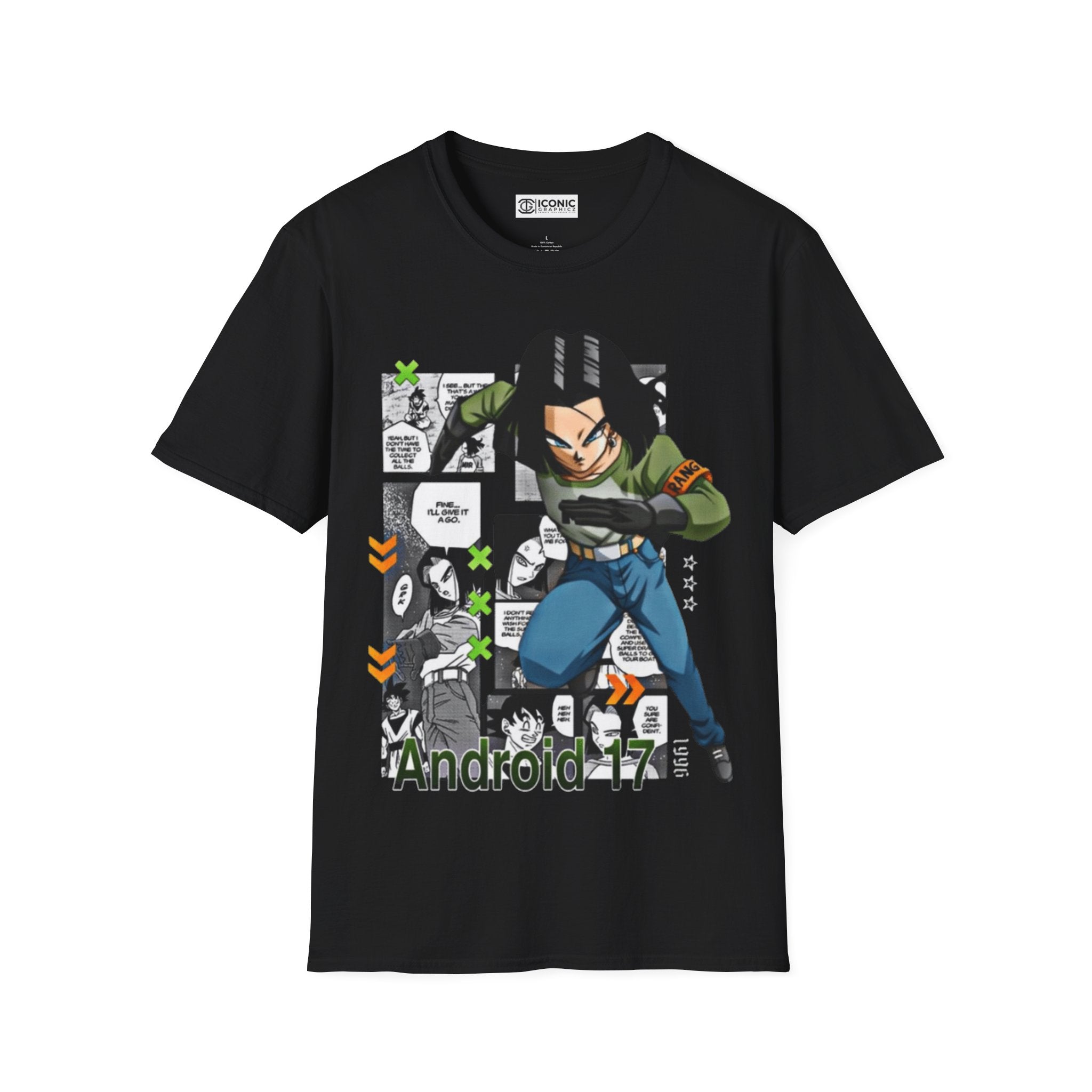 Android 17 Unisex Softstyle T-Shirt - IGZ Clothing 