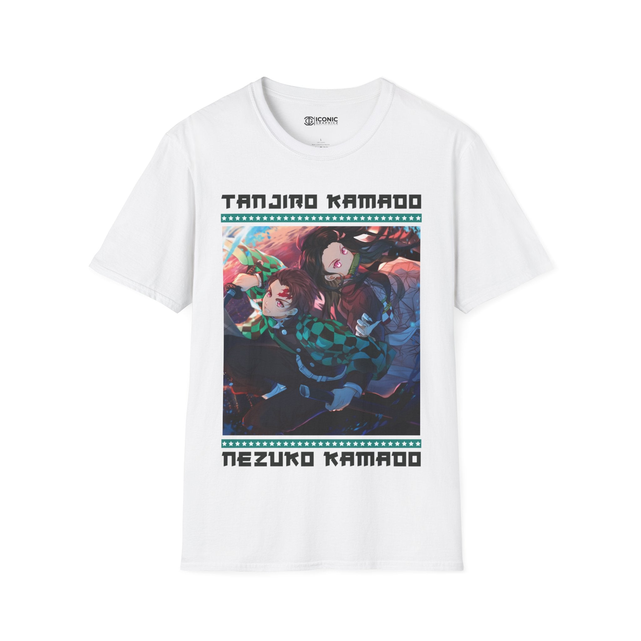 Tanjiro Unisex Softstyle T-Shirt - IGZ Clothing 