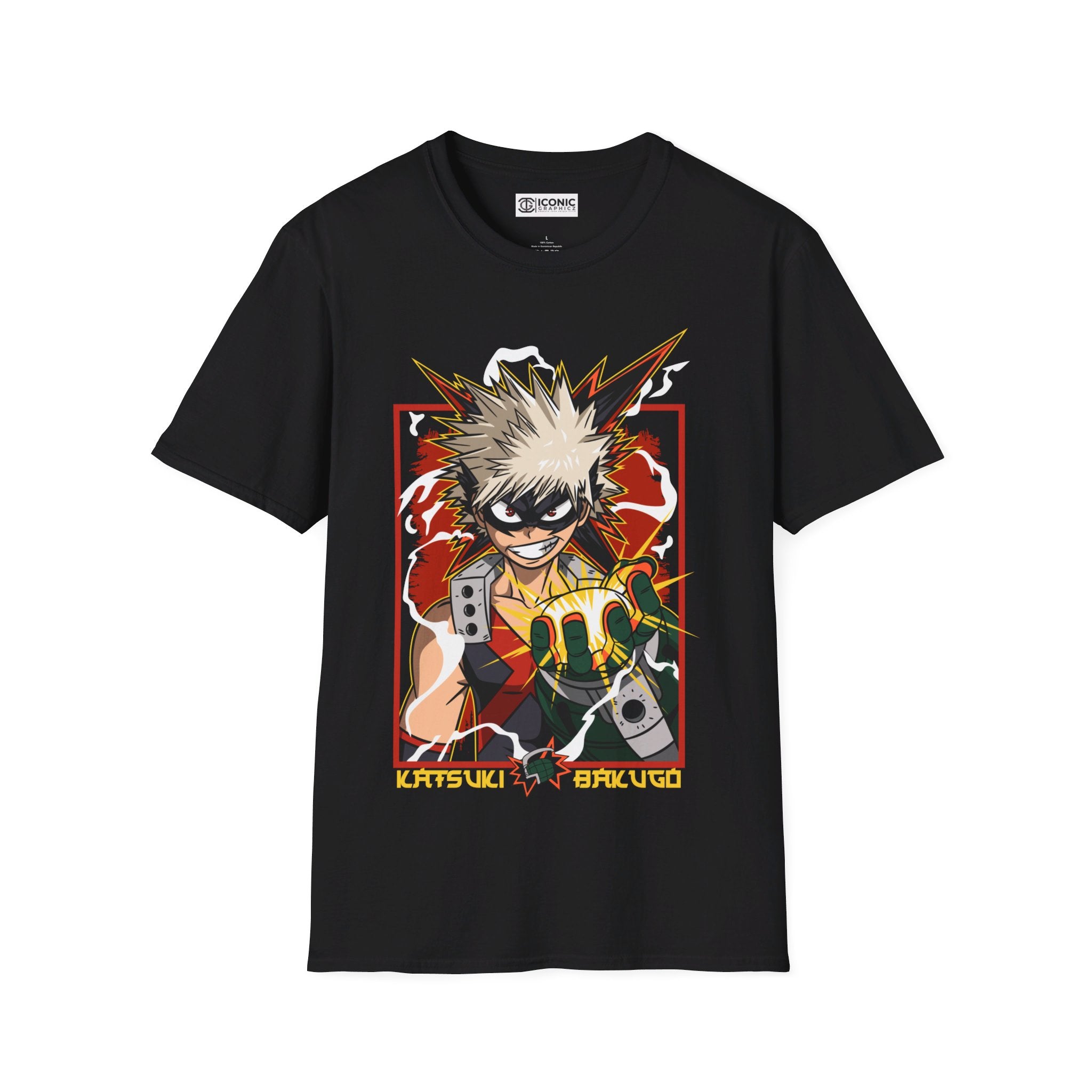 Bakugo Unisex Softstyle T-Shirt - IGZ Clothing 