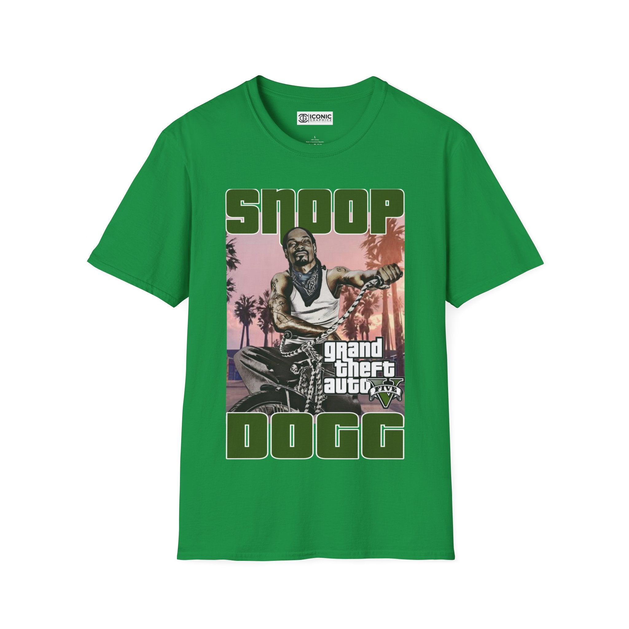 Snoop Dog Unisex Softstyle T-Shirt - IGZ Clothing 