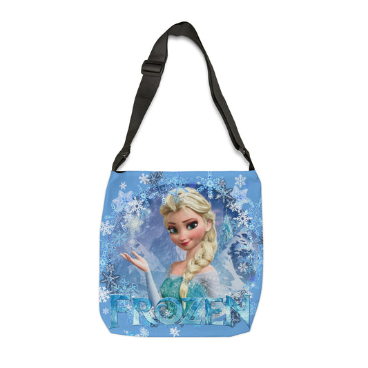 Frozen Adjustable Tote Bag (AOP) - IGZ Clothing 