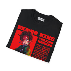 Demon King Tanjiro Unisex Softstyle T-Shirt - IGZ Clothing 