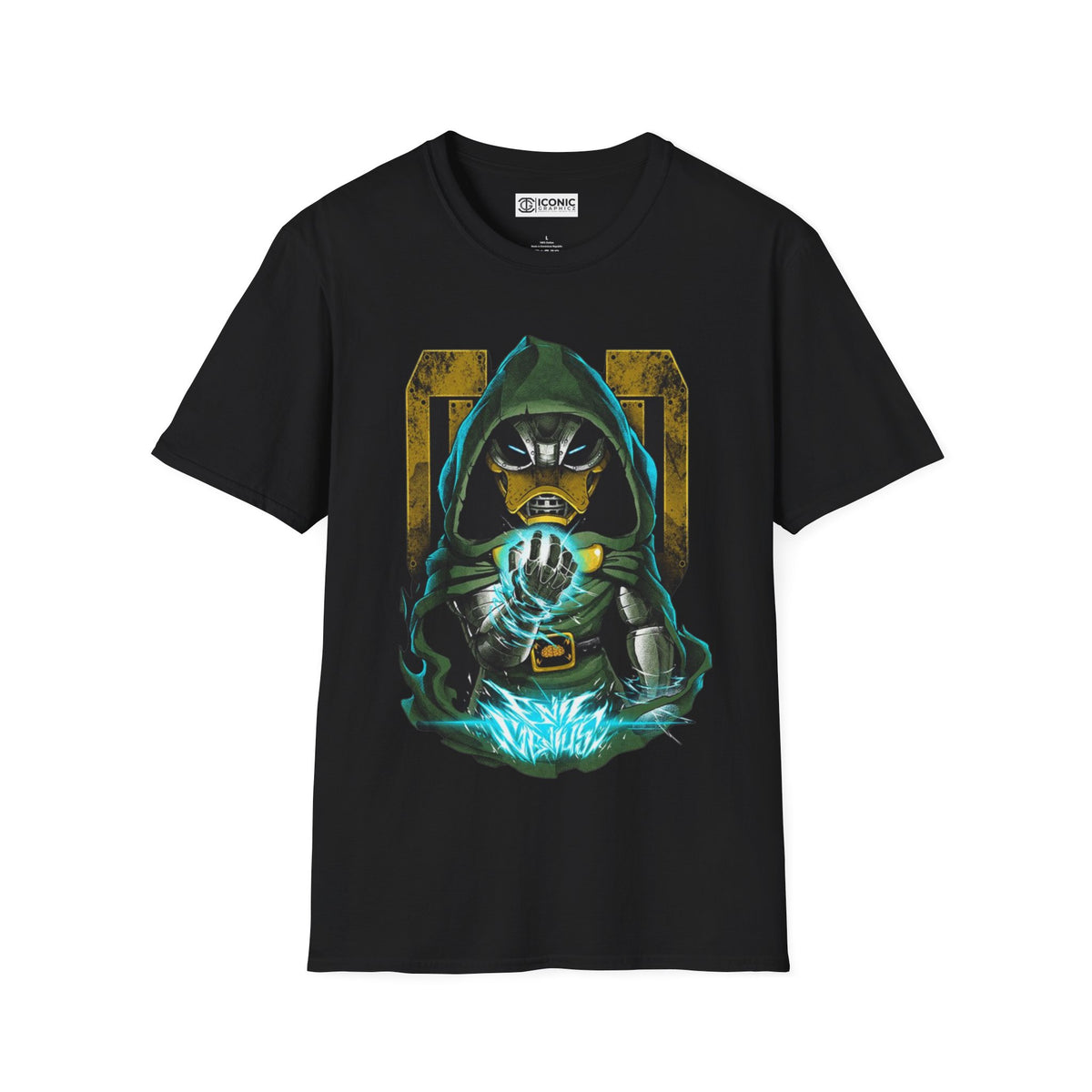 Doctor Doom Unisex Softstyle T-Shirt - IGZ Clothing 