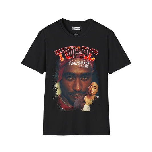 2 Pac Unisex Softstyle T-Shirt - IGZ Clothing 