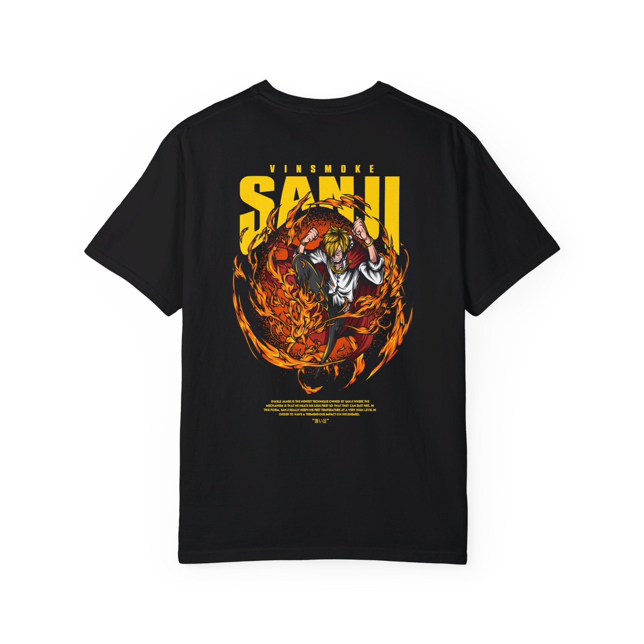 Sanji Unisex Garment-Dyed T-shirt - IGZ Clothing 