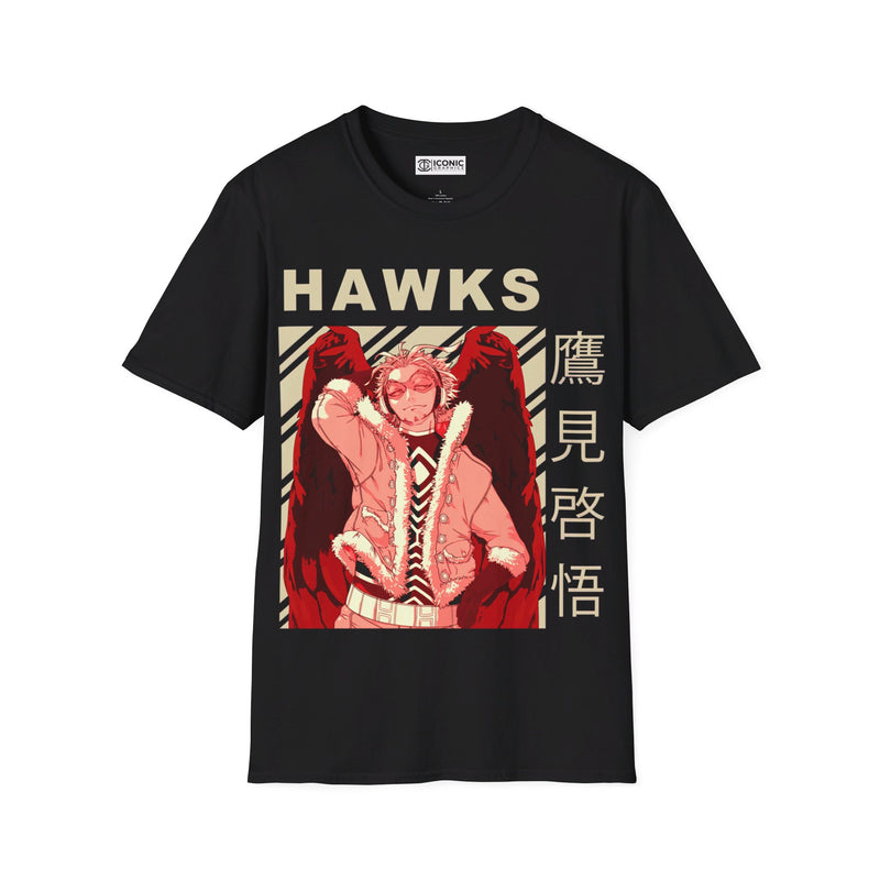 Hawks Unisex Softstyle T-Shirt - IGZ Clothing 