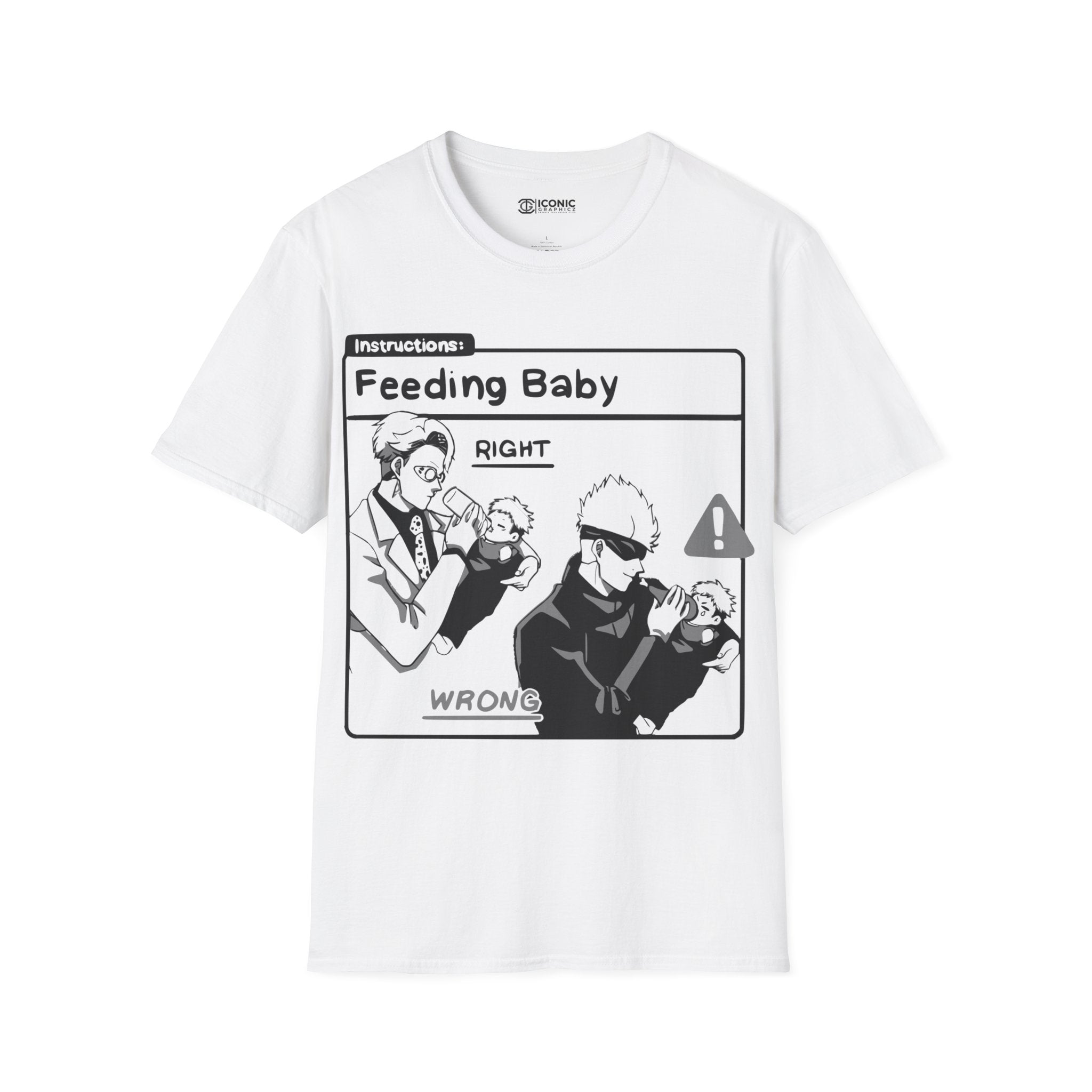 Nanami & Gojo Unisex Softstyle T-Shirt - IGZ Clothing 