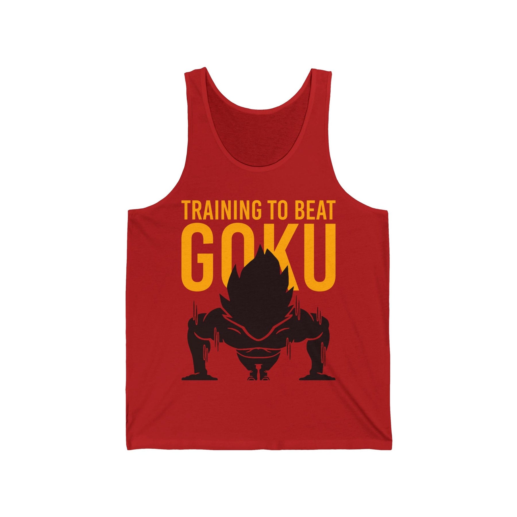 Anime fitness Unisex Jersey Tank Printify