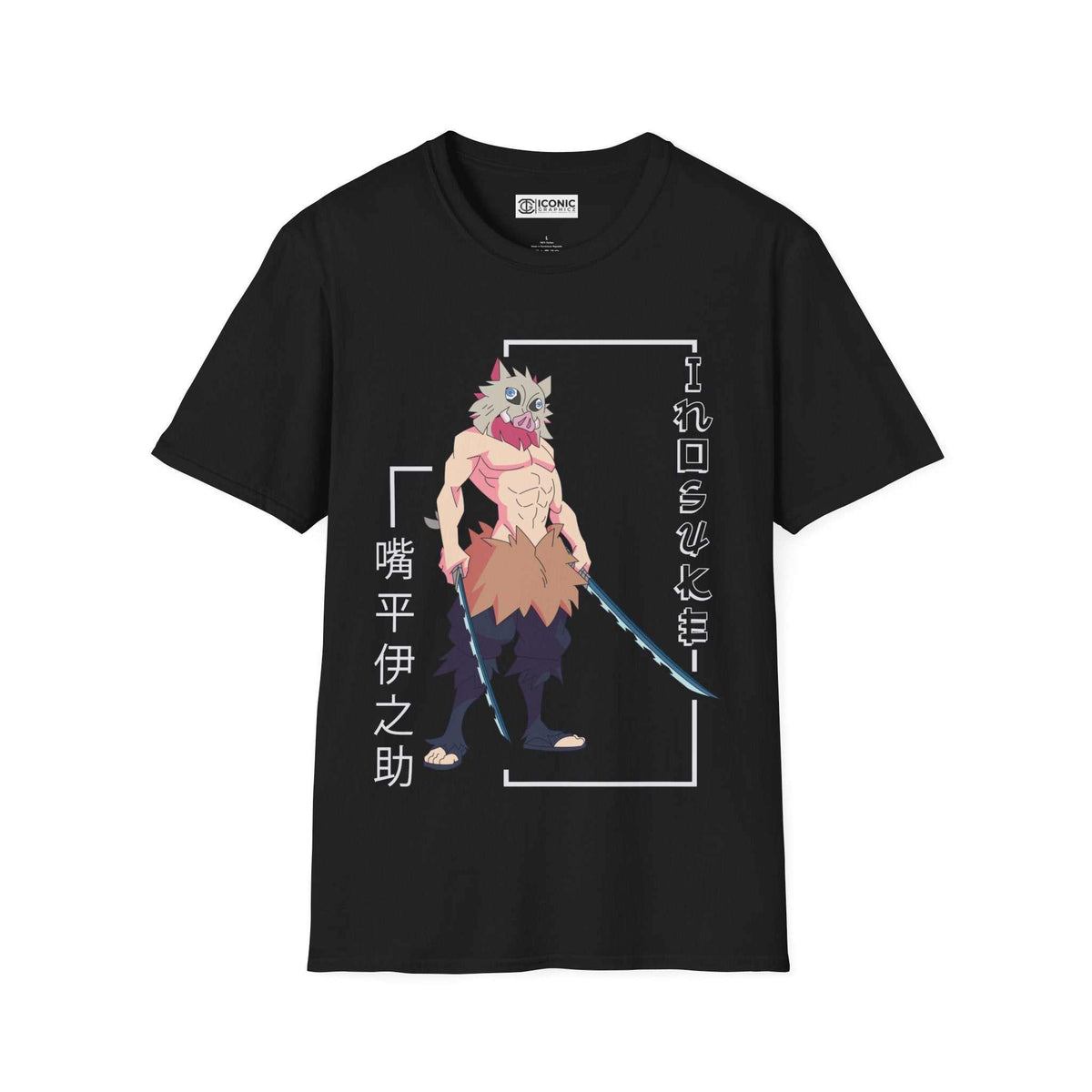 Inosuke Unisex Softstyle T-Shirt - IGZ Clothing 