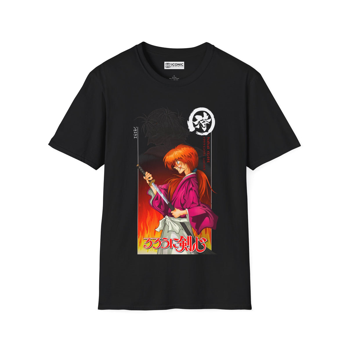 Kenshin Unisex Softstyle T-Shirt - IGZ Clothing 