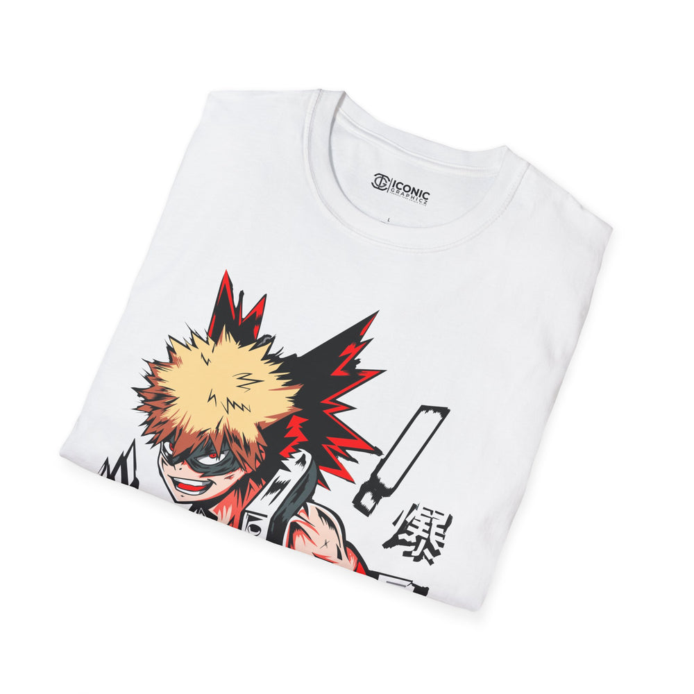 Bakugo Unisex Softstyle T-Shirt - IGZ Clothing 