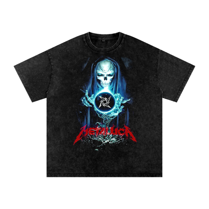 Metallica Acid Wash Oversize T-Shirt