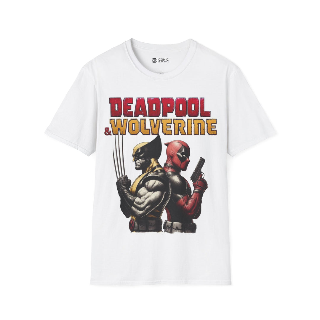 Deadpool & Wolverine Unisex Softstyle T-Shirt - Premium T-Shirt from - Just $26! Shop now at IGZ Clothing 