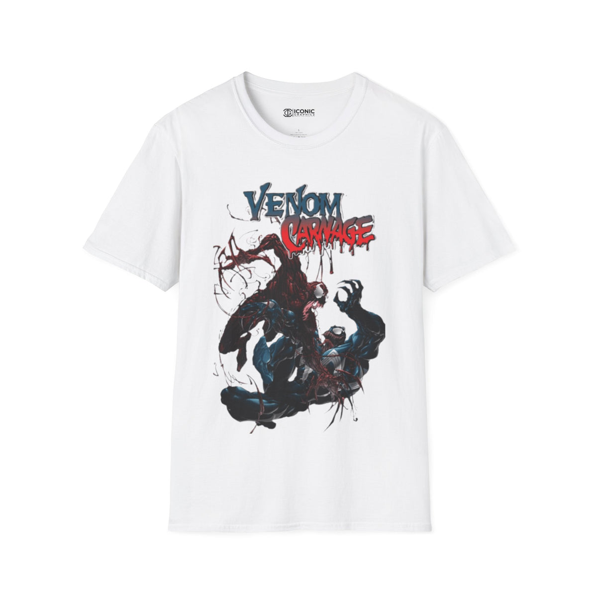 Carnage and Venom Unisex Softstyle T-Shirt - IGZ Clothing 