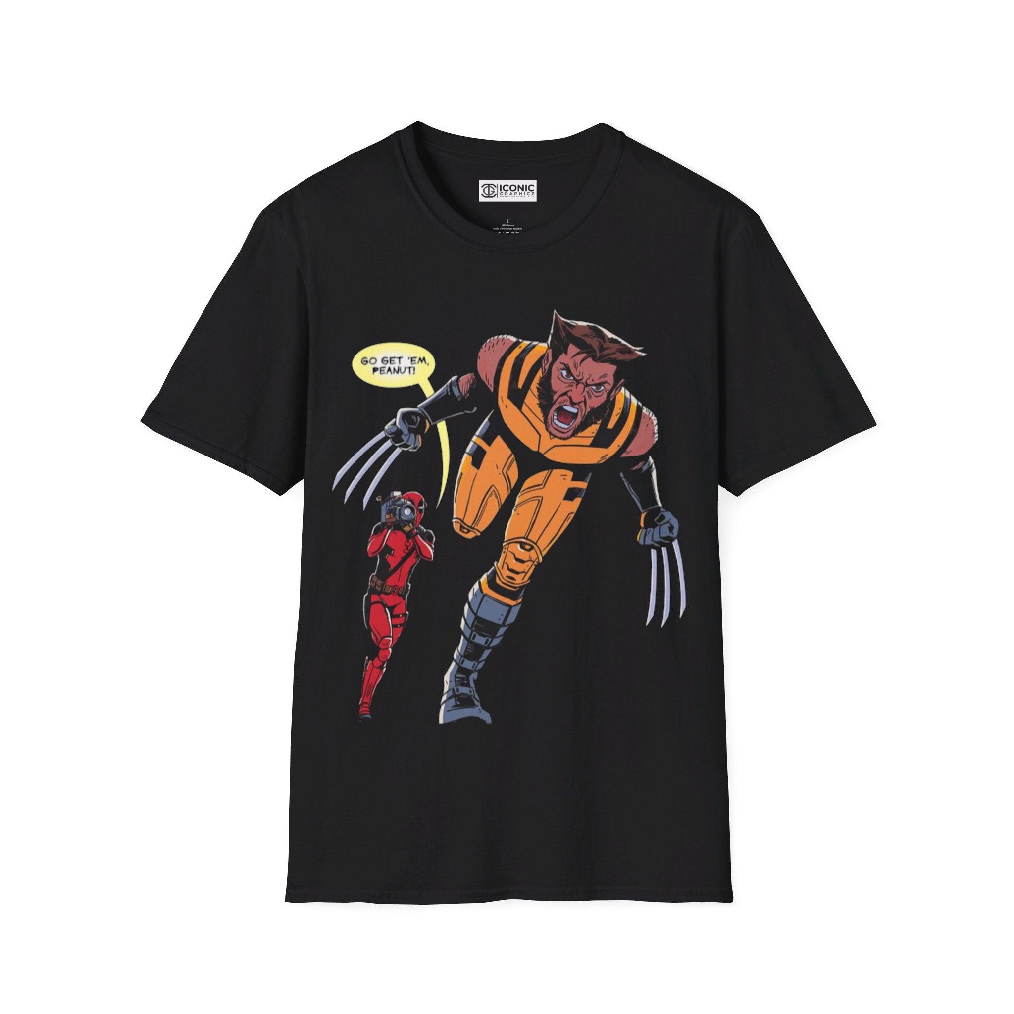 Wolverine and Deadpool Unisex Softstyle T-Shirt - IGZ Clothing 