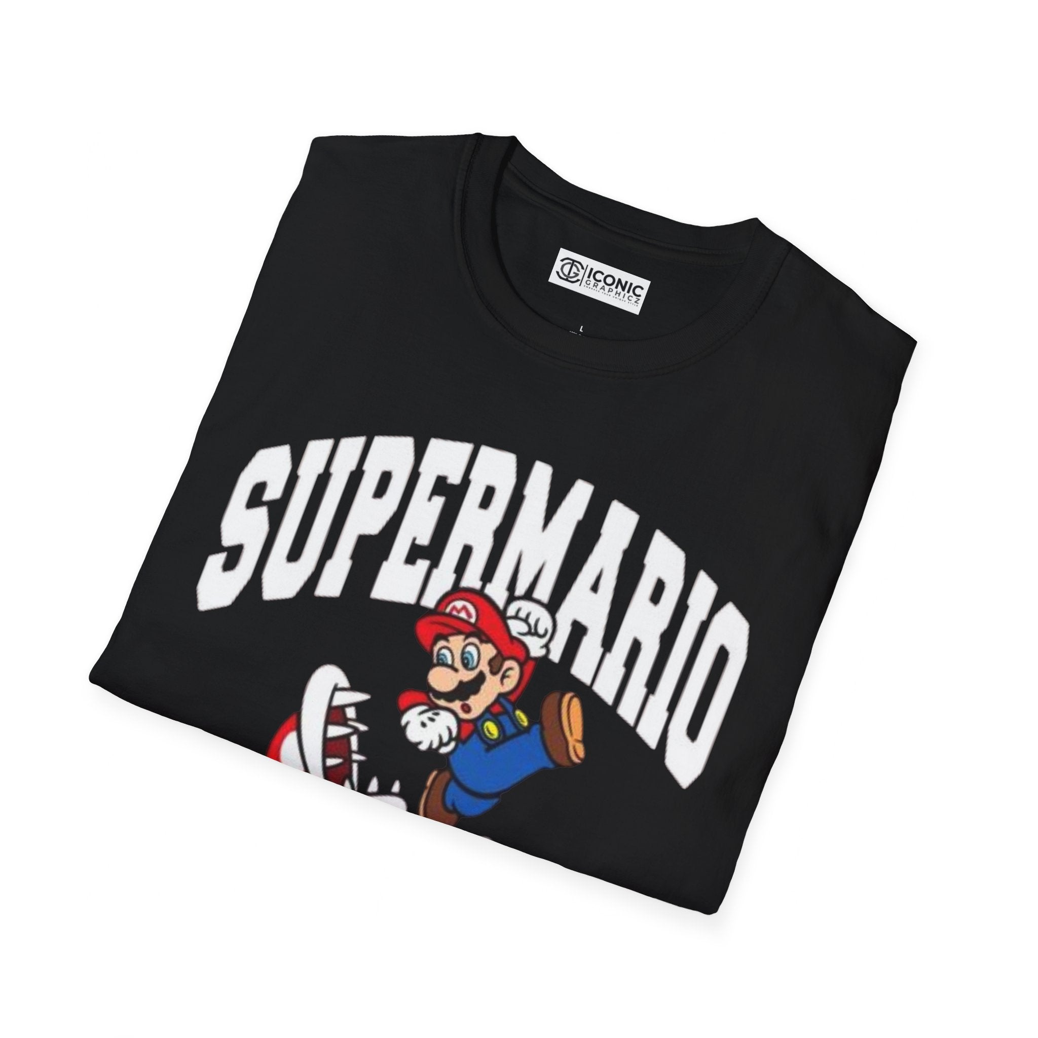 Mario Unisex Softstyle T-Shirt - IGZ Clothing 