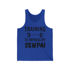 Anime fitness Unisex Jersey Tank - IGZ Clothing 