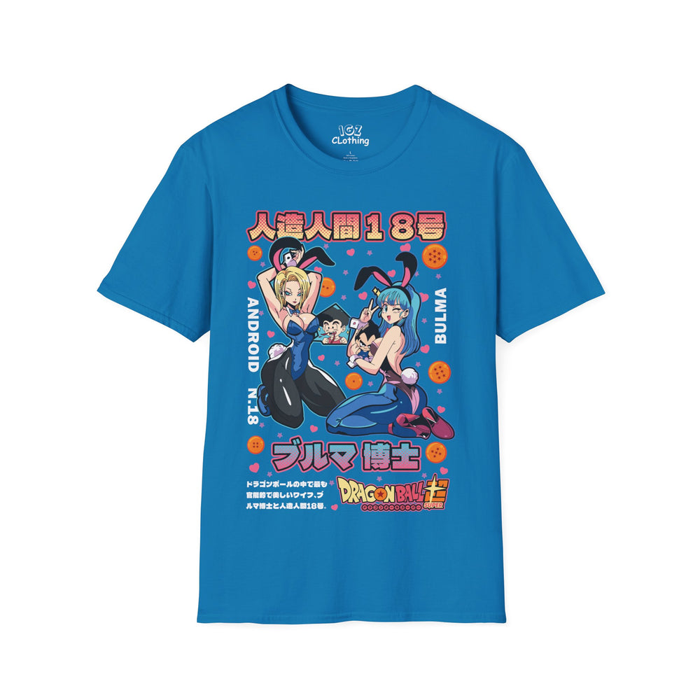 Android x Bulma DragonBall T-Shirt
