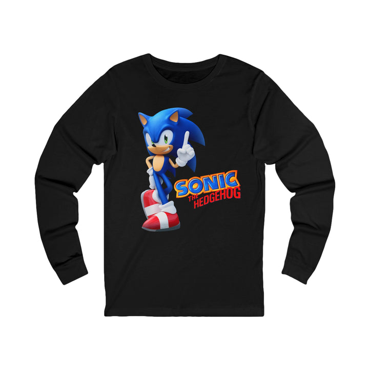 Sonic Unisex Jersey Long Sleeve Tee - 