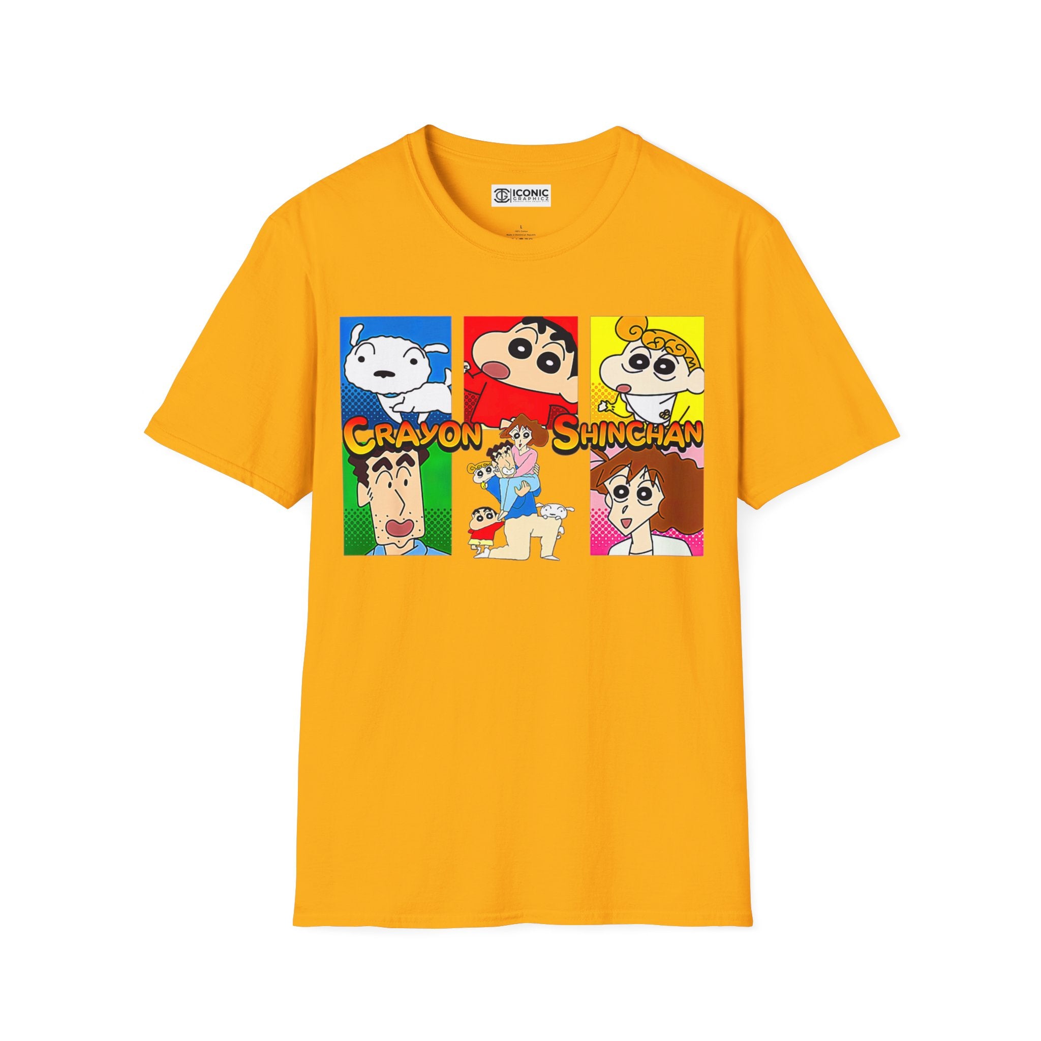 Shinchan Unisex Softstyle T-Shirt - IGZ Clothing 