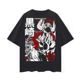Ichigo Bleach Oversize Deep Drop Shoulder Tee