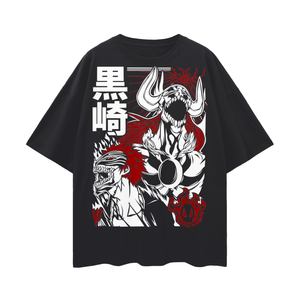 Ichigo Bleach Oversize Deep Drop Shoulder Tee