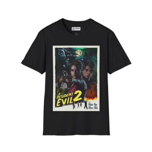 Resident Evil Unisex Softstyle T-Shirt - IGZ Clothing 