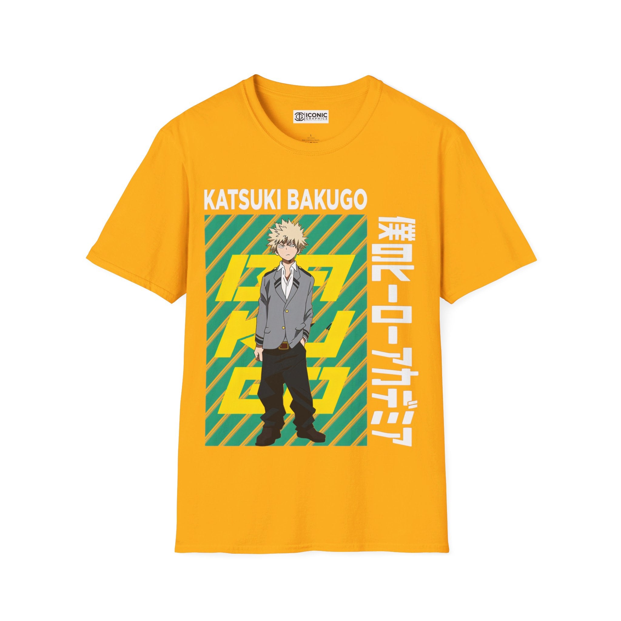 Bakugo Unisex Softstyle T-Shirt - IGZ Clothing 