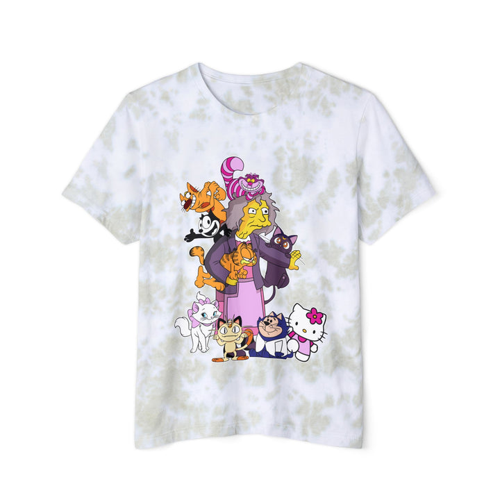 Cat Lady Tie-Dye T-Shirt