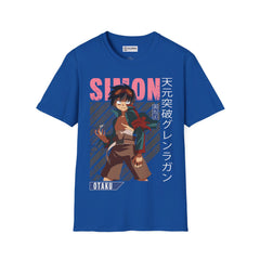 Gurren Lagann Simon Unisex Softstyle T-Shirt - IGZ Clothing 