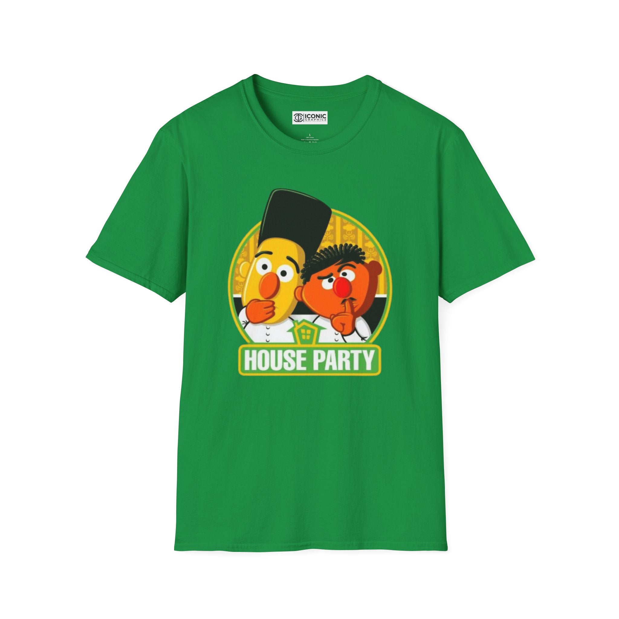 House Party Unisex Softstyle T-Shirt - IGZ Clothing 