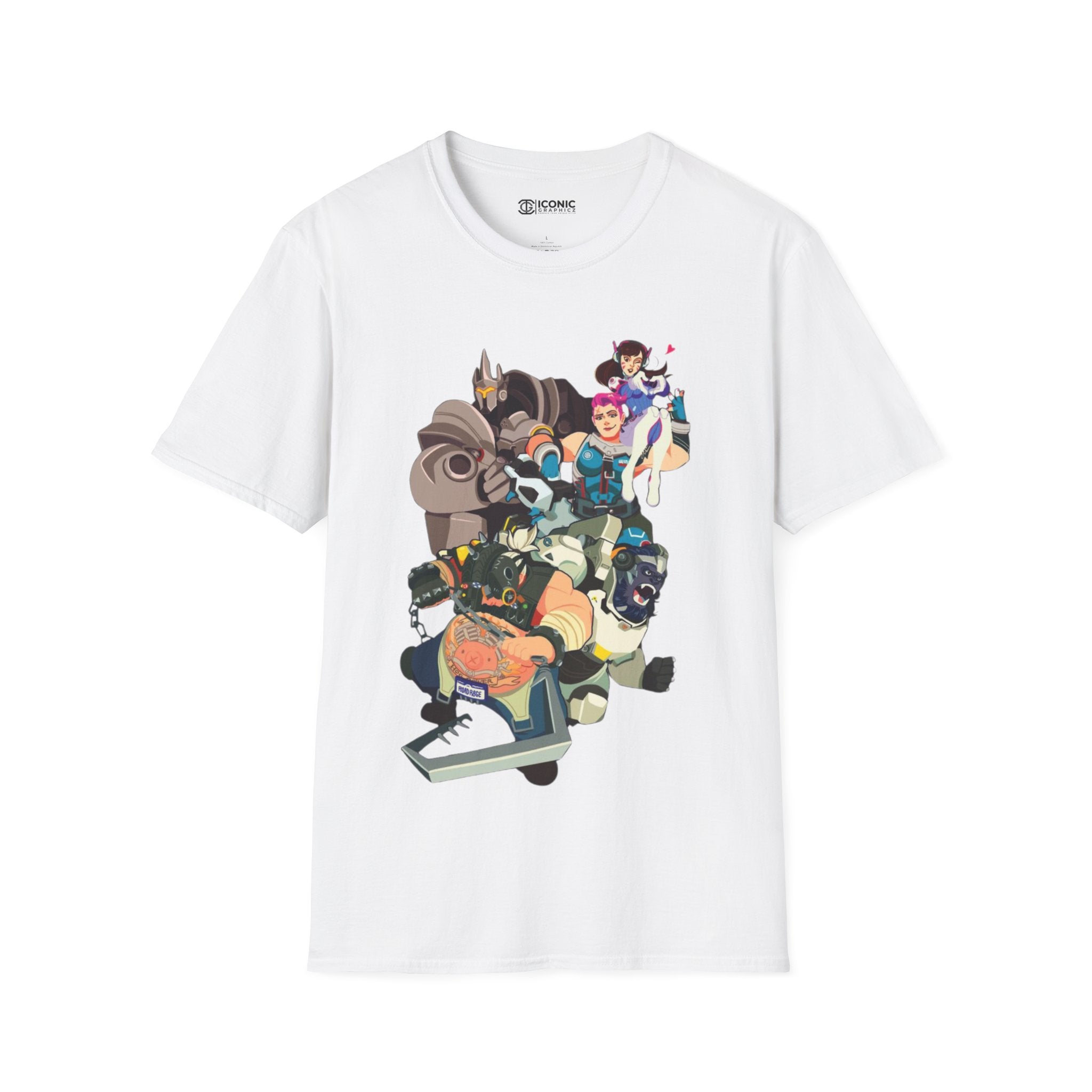 Overwatch Unisex Softstyle T-Shirt - IGZ Clothing 