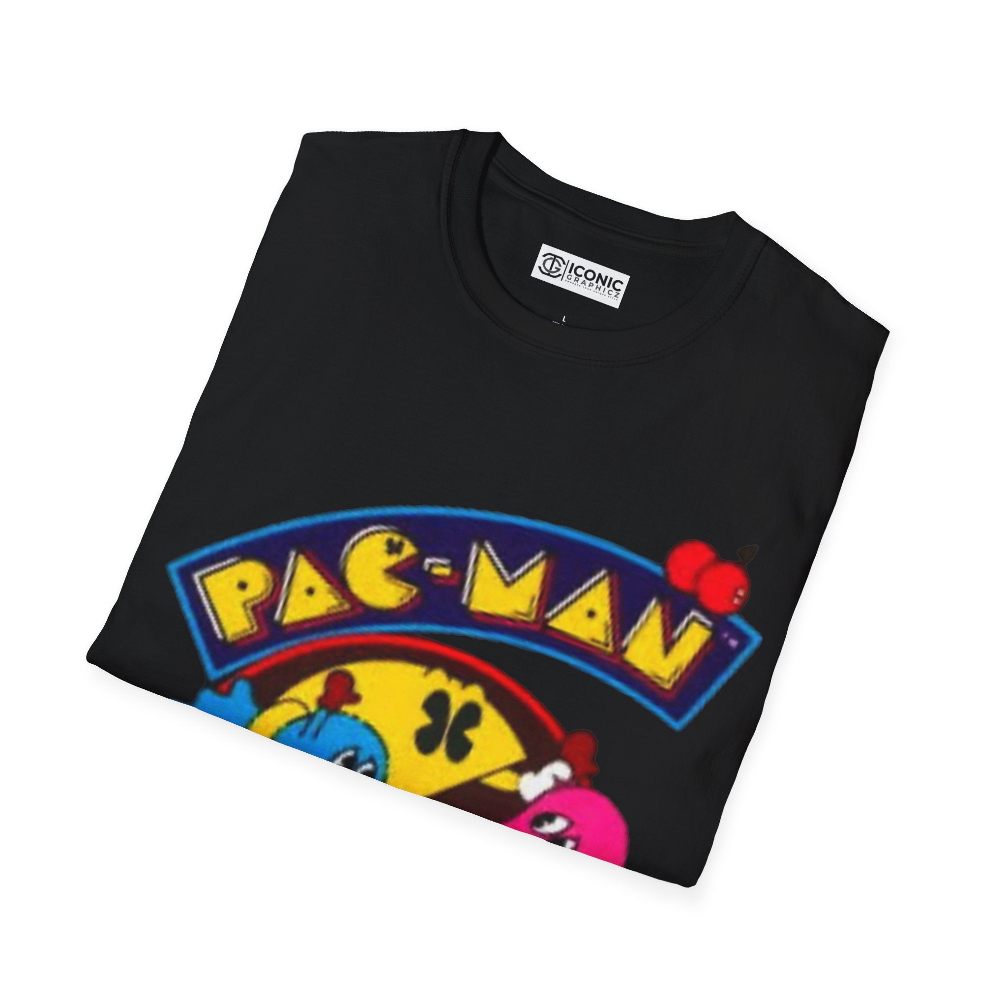 PAC Man Unisex Softstyle T-Shirt - IGZ Clothing 