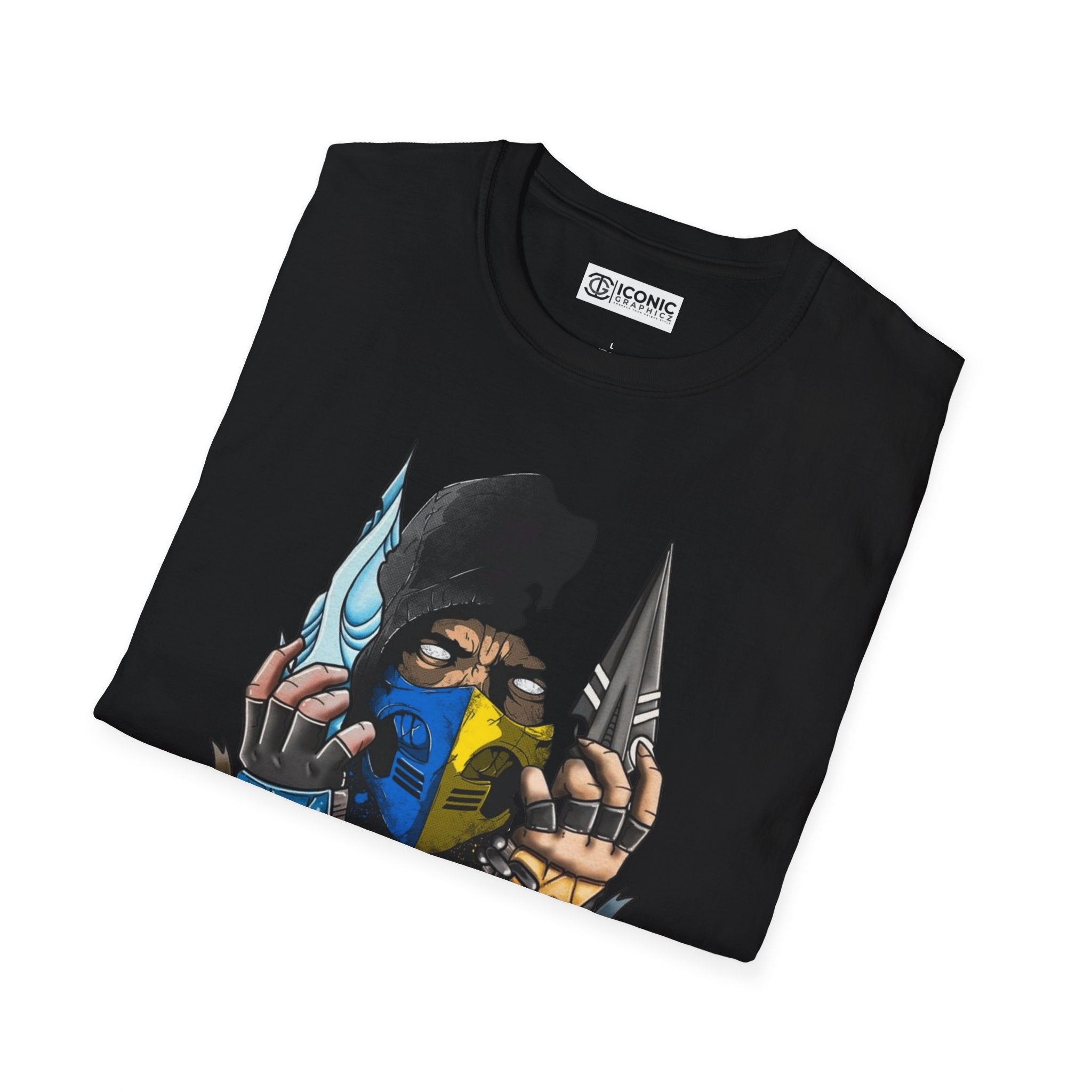 Mortal Kombat Unisex Softstyle T-Shirt - IGZ Clothing 