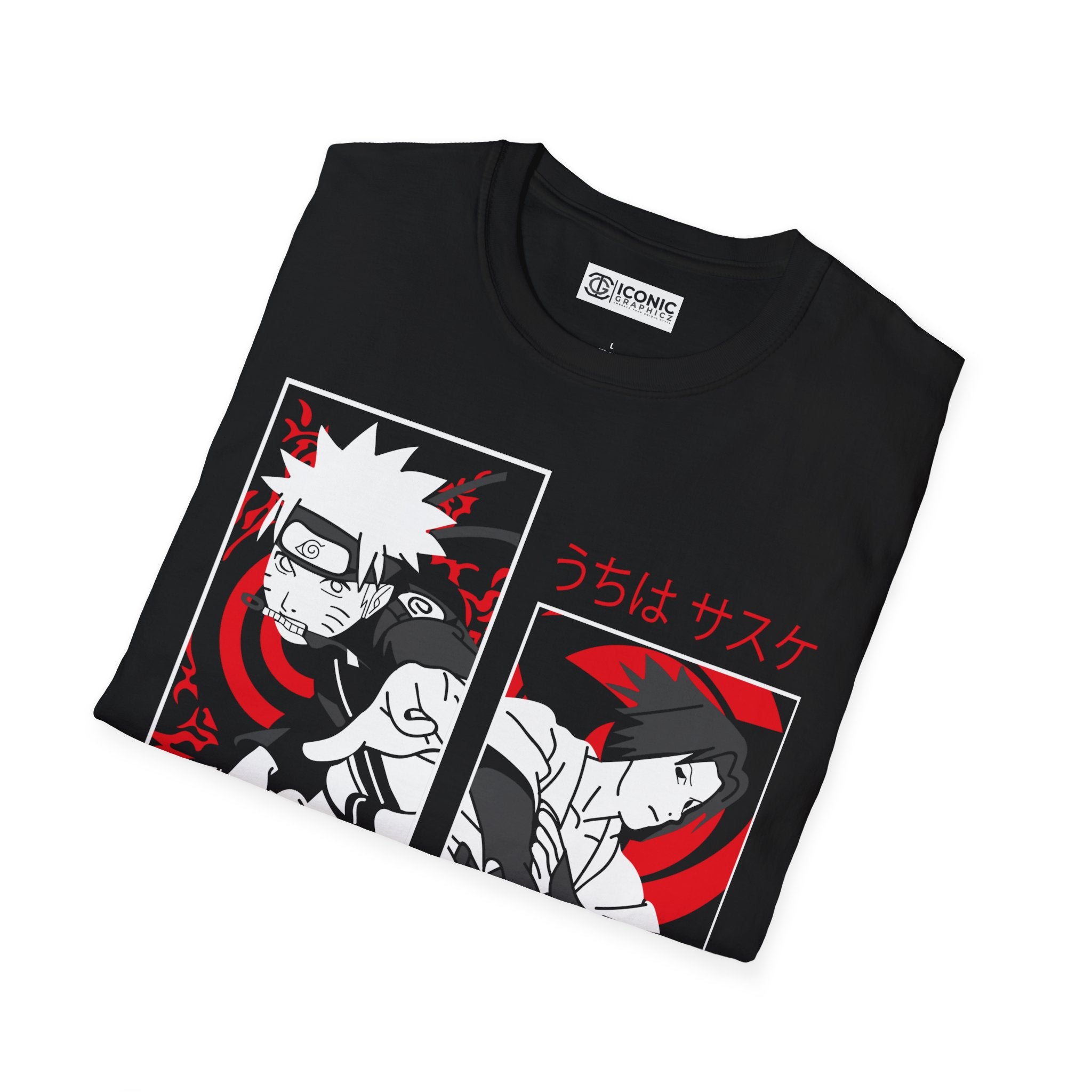 Uchiha Sasuke & Naruto T-Shirt