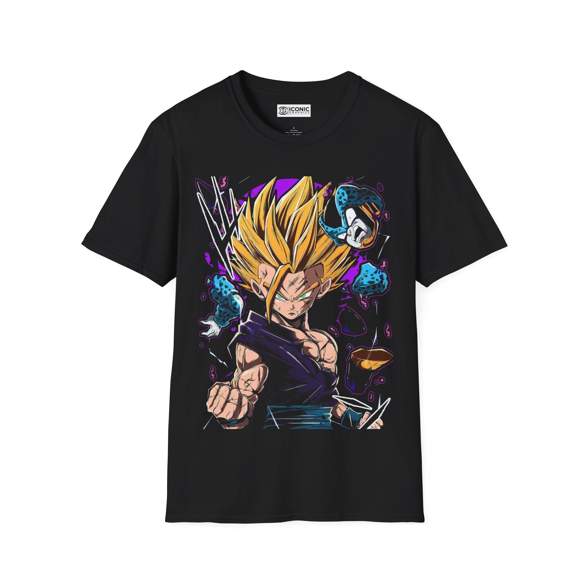 Gohan Unisex Softstyle T-Shirt - IGZ Clothing 