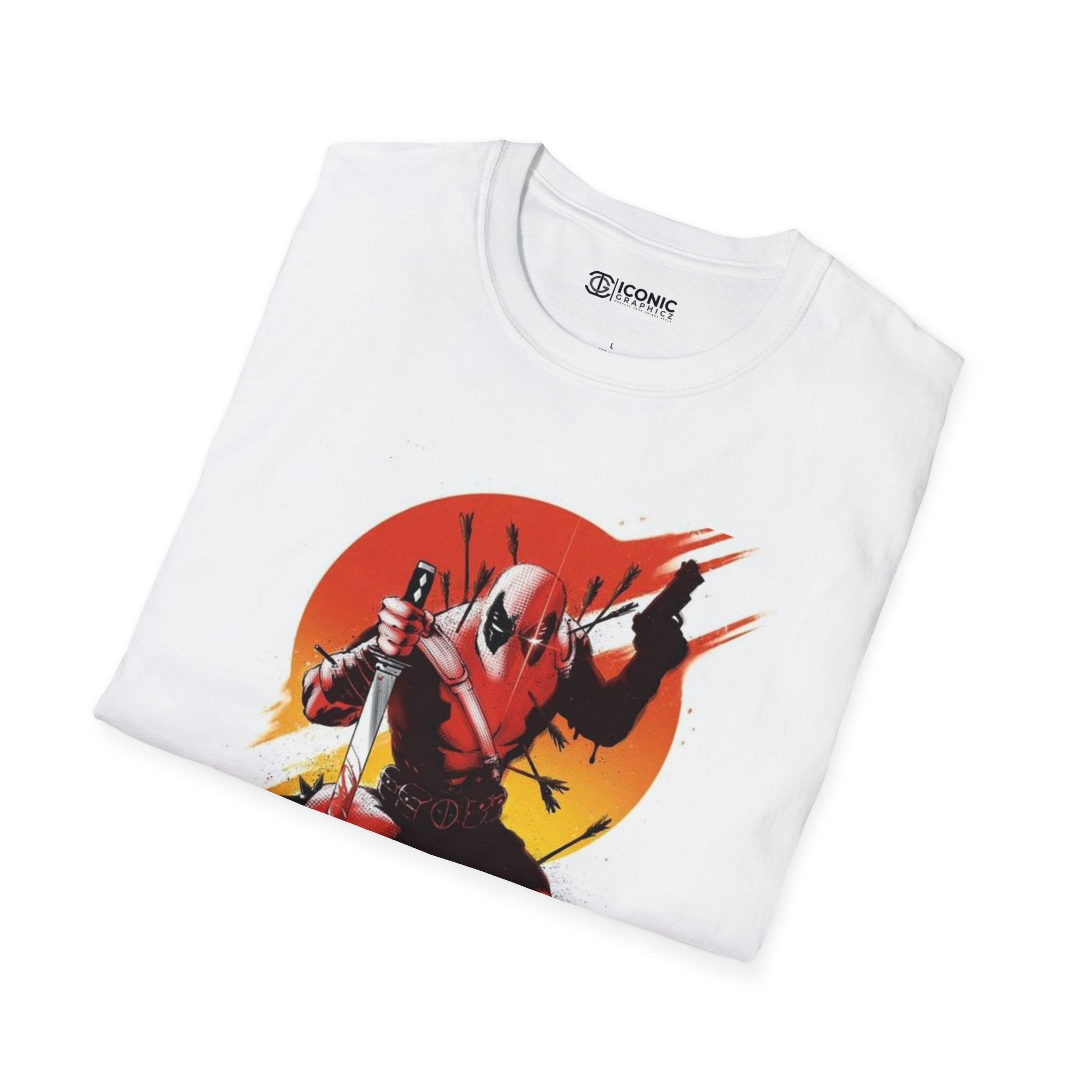 Deadpool Unisex Softstyle T-Shirt - IGZ Clothing 