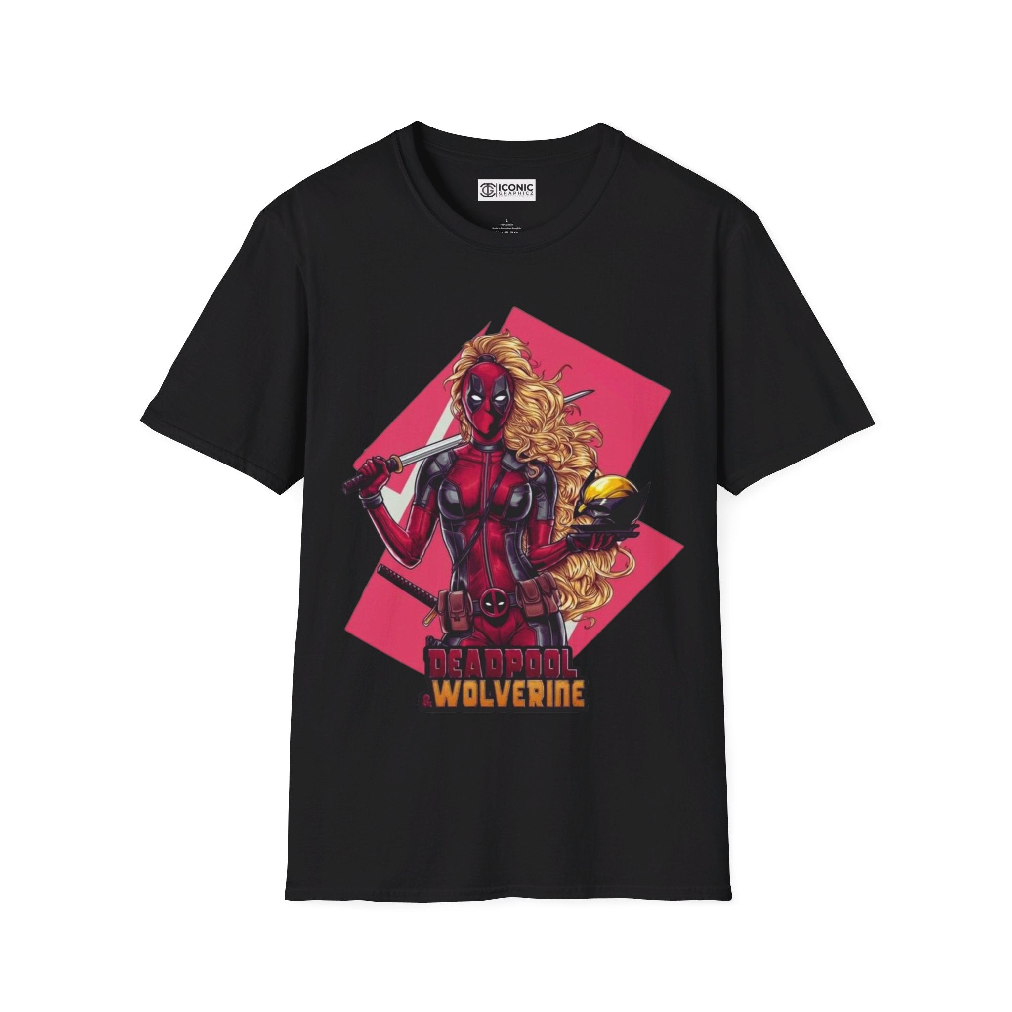 Lady Deadpool Unisex Softstyle T-Shirt - IGZ Clothing 