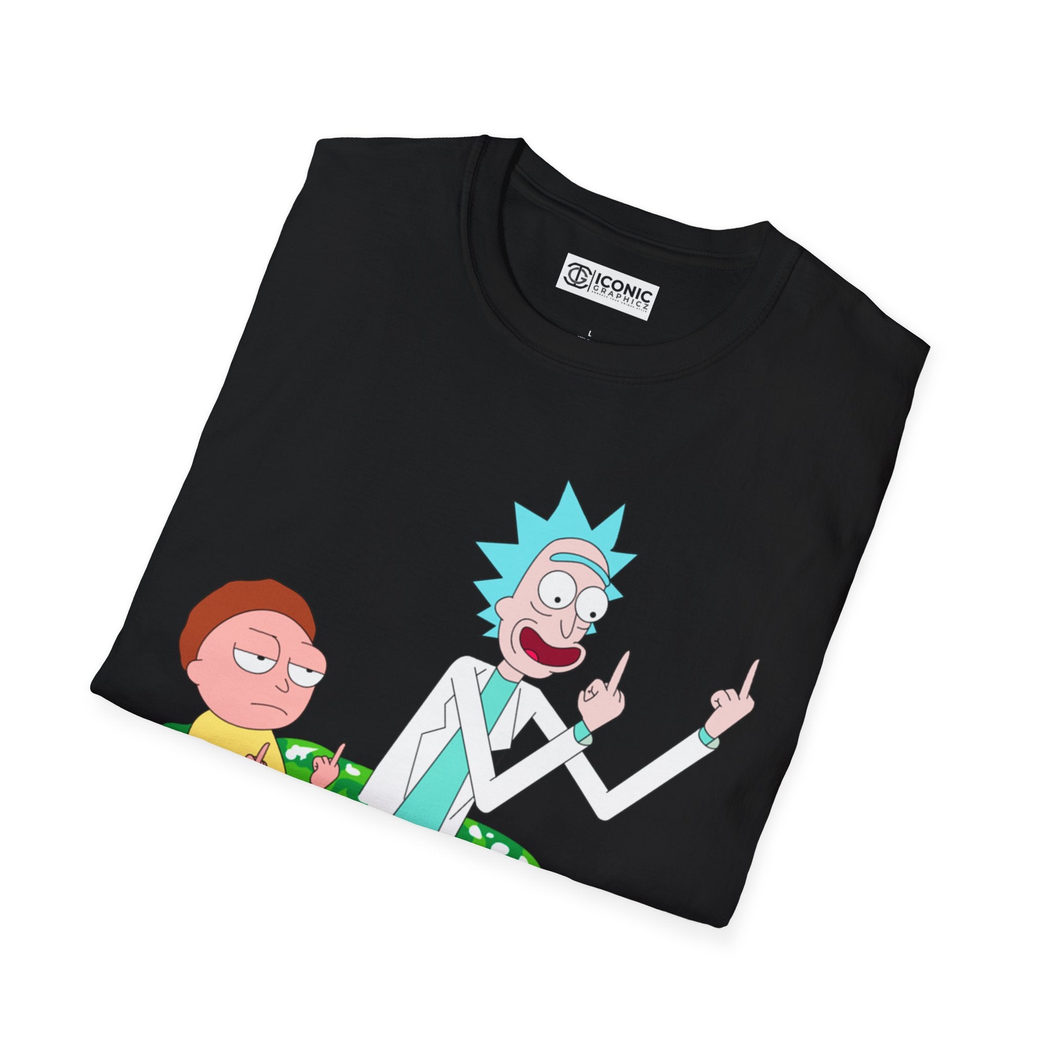 Rick and Morty Unisex Softstyle T-Shirt - IGZ Clothing 