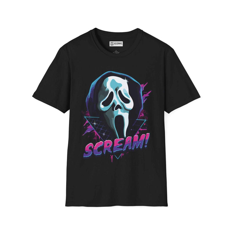 Ghost Face Unisex Softstyle T-Shirt - IGZ Clothing 