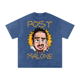 Post Malone Acid Wash Oversize T-Shirt