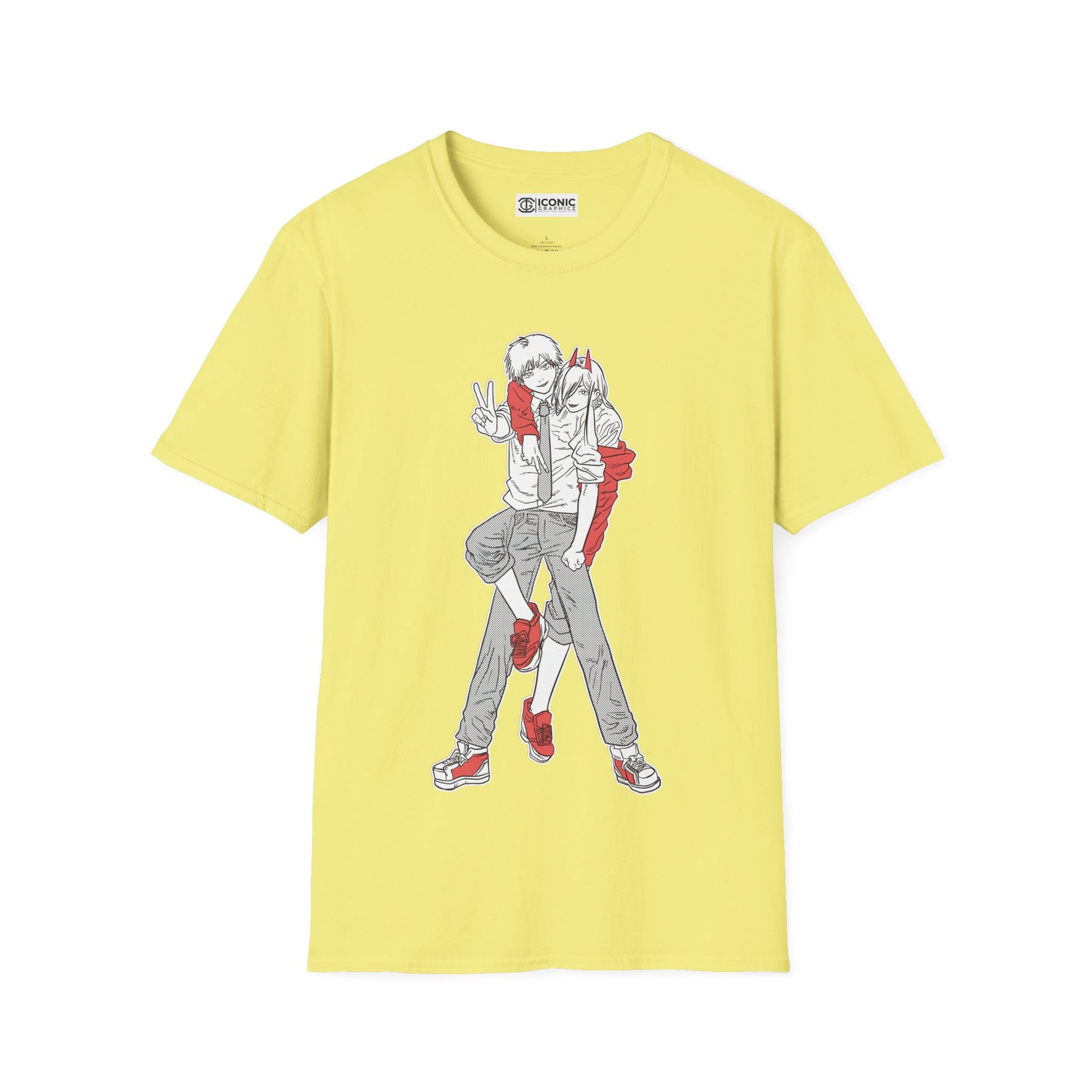 Denji and Power Chainsaw Man T-Shirt - 