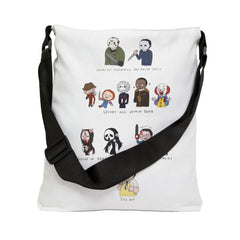 Maniacs Adjustable Tote Bag (AOP)