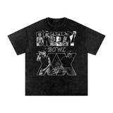 Chris Brown Breezy Bowl Acid Wash Oversize T-Shirt