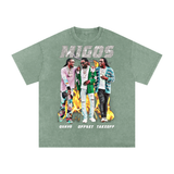 Migos Acid Wash Oversize T-Shirt