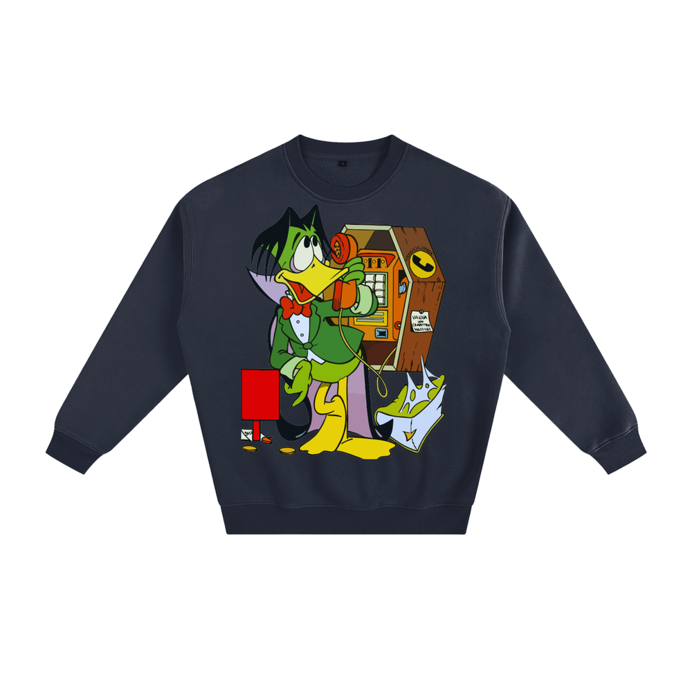 Duck Dracula Fleeced Sweatshirt