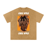 Juice Wrld Acid Wash Oversize T-Shirt