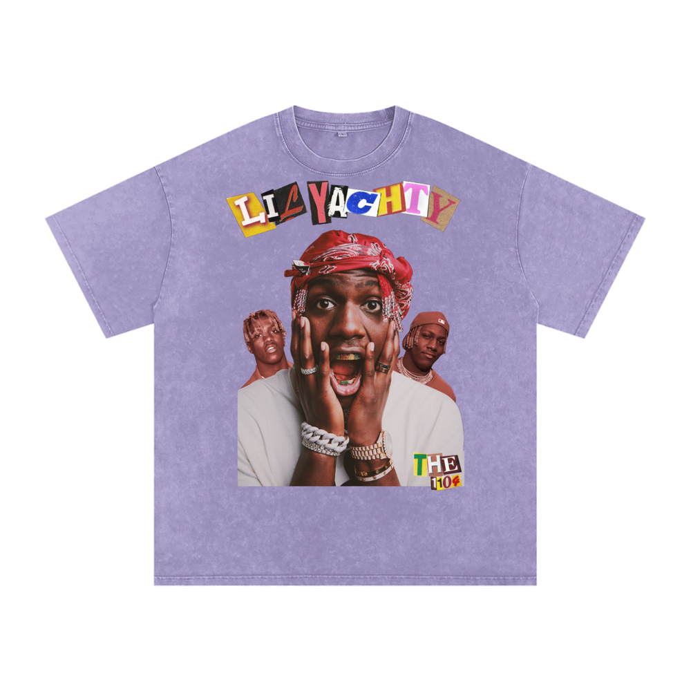 Lil Yachty Acid Wash Oversize T-Shirt