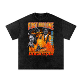 Post Malone Acid Wash Oversize T-Shirt